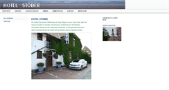 Desktop Screenshot of hotel-stoeber.de